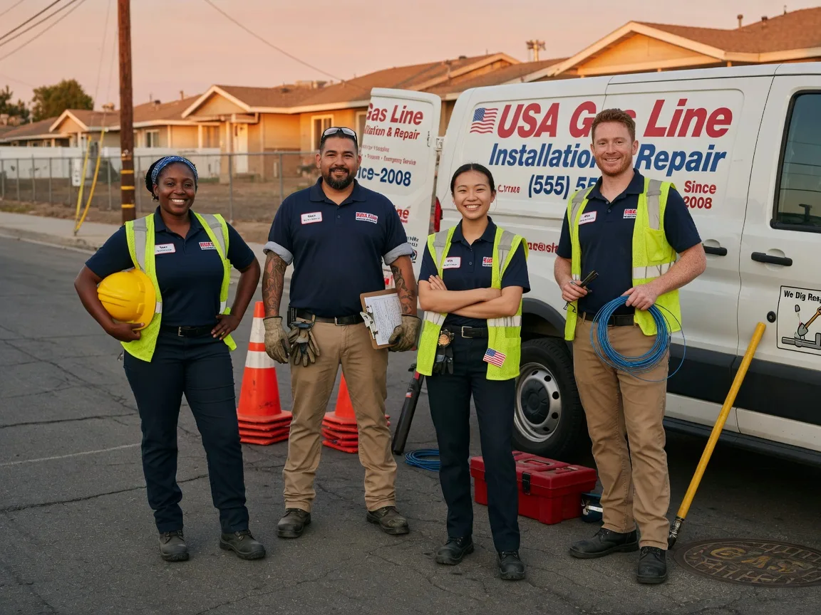 Gas Line Installation company in Liverpool, TX